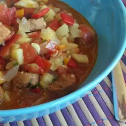Summer Vegetable and Sausage Stew