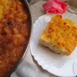 Oven-Baked Macaroni with milk