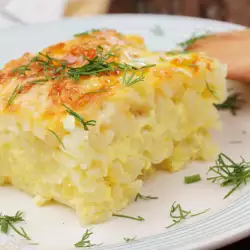 Baked Macaroni with Cheese and Béchamel