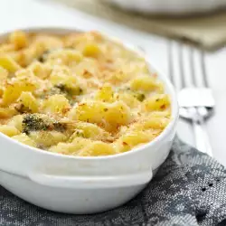 Oven-Baked Macaroni with peppers