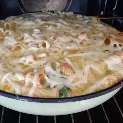 Baked Pasta with Spinach