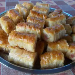 Turkish Delight Filled Filo Pastry with Cinnamon