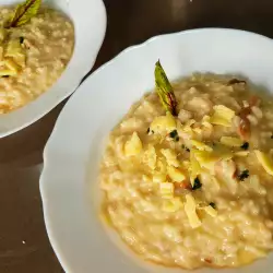 Risotto with Mushrooms and White Wine