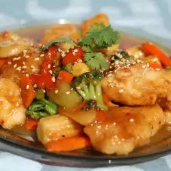 Chinese-Style Chicken with Corn