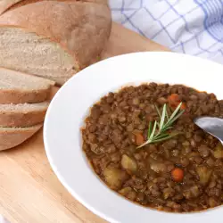 Broth and Stock with Lentils