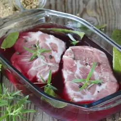 Marinade with red wine