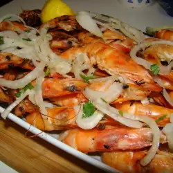 Mediterranean Marinated Grilled Shrimp