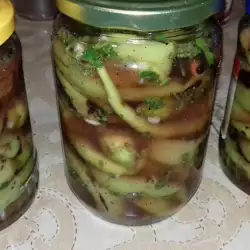 Popped Marinated Peppers without Boiling