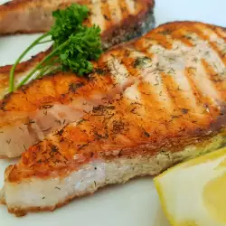 Salmon Cutlets with Dill