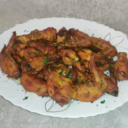 Marinated Chicken Wings with Curry