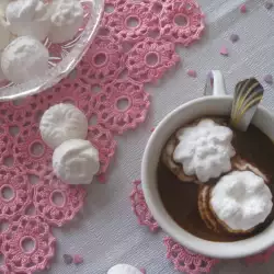 Truffles with powdered sugar