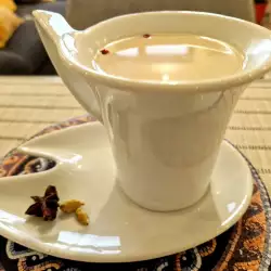Masala Chai with Star Anise and Pink Pepper