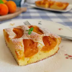 Apricot Cake with Butter