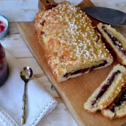 Jam Roll with Butter
