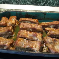 Oven-Baked Ribs with Honey