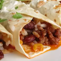 Authentic Mexican Burrito