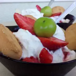 Kids Dessert with Ice Cream