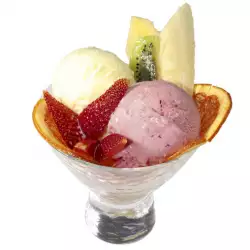 French Dessert with Fruits