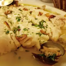 Hake with Clams in Salsa Verde