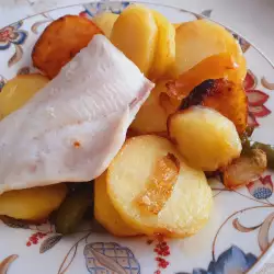 Baked Fish with potatoes