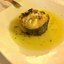 Grilled Hake with a Light Sauce