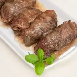 Beef Roll with Wine
