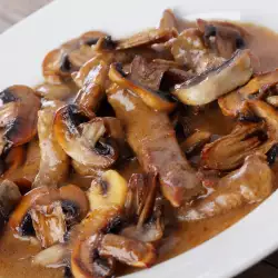 Beef Stew with mushrooms