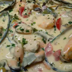Mussels with Fricassee Cream