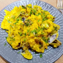 Seafood with Saffron