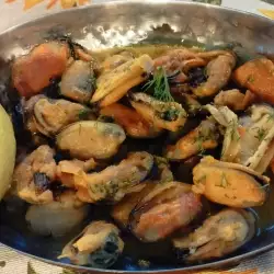 Mussels with Ouzo and Butter