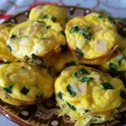 Mini Omelettes with Green Onions