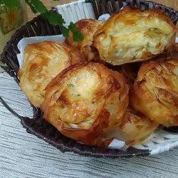 Feta Cheese Filo Pastry with Eggs