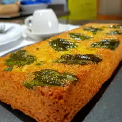 Italian Pastry with Mint