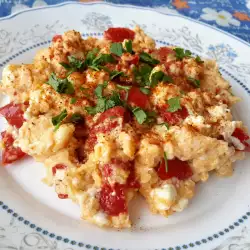 Scrambled Eggs with Peppers