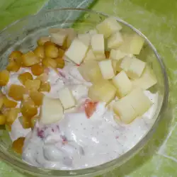 Yoghurt Salad with mayonnaise
