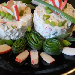 Crab Stick Salad with Mayonnaise