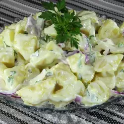 Potato Salad with milk
