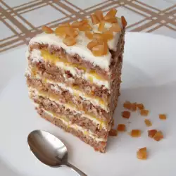 Carrot Cake with walnuts