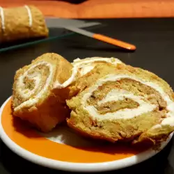 Carrot Roll with Mascarpone