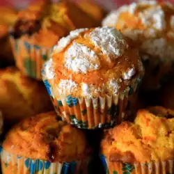 Egg-Free Muffins with Carrots