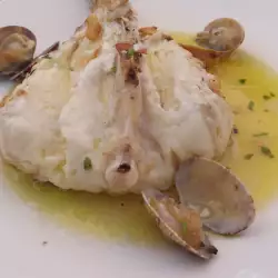 Sea Devil (Monkfish) with Clams