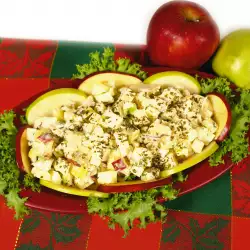 Fruit Salad with walnuts