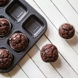 Brownie Muffins with Sweet Potatoes