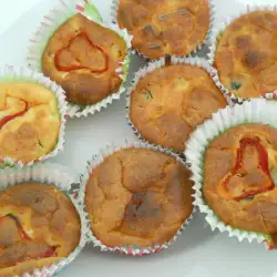 Savory Muffins with Peppers