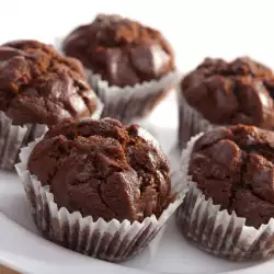 Muffins with Three Types of Chocolate
