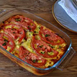 Vegetarian Moussaka with Eggs