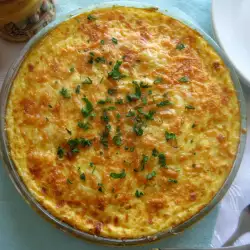 Moussaka with onions