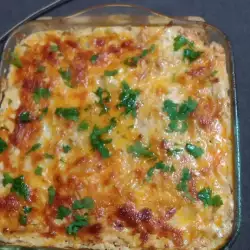 Minced Meat Moussaka with Parsley