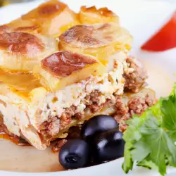 Potato Moussaka with Butter