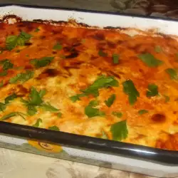 Minced Meat Moussaka with White Wine